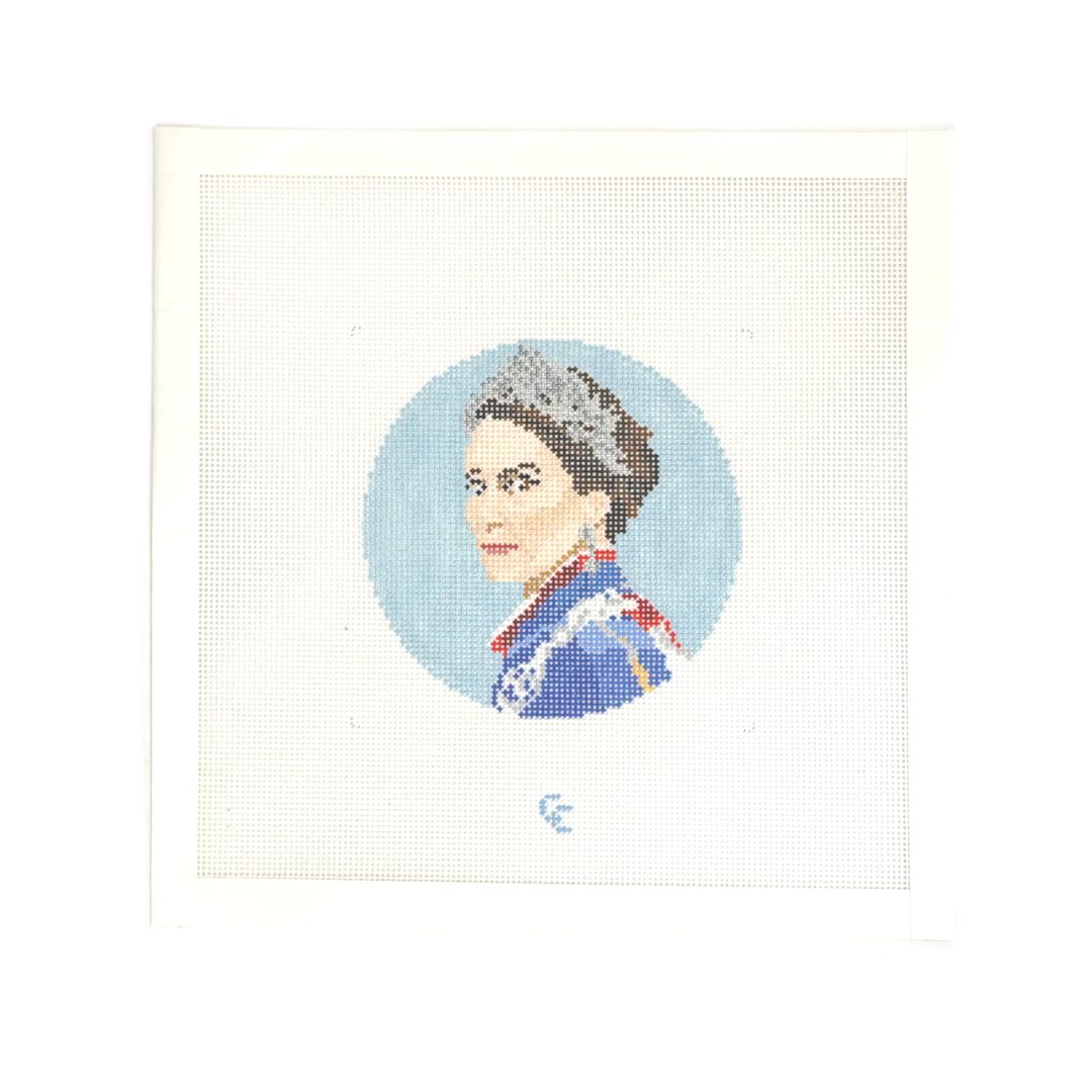 Princess Kate Coronation Needlepoint Canvas